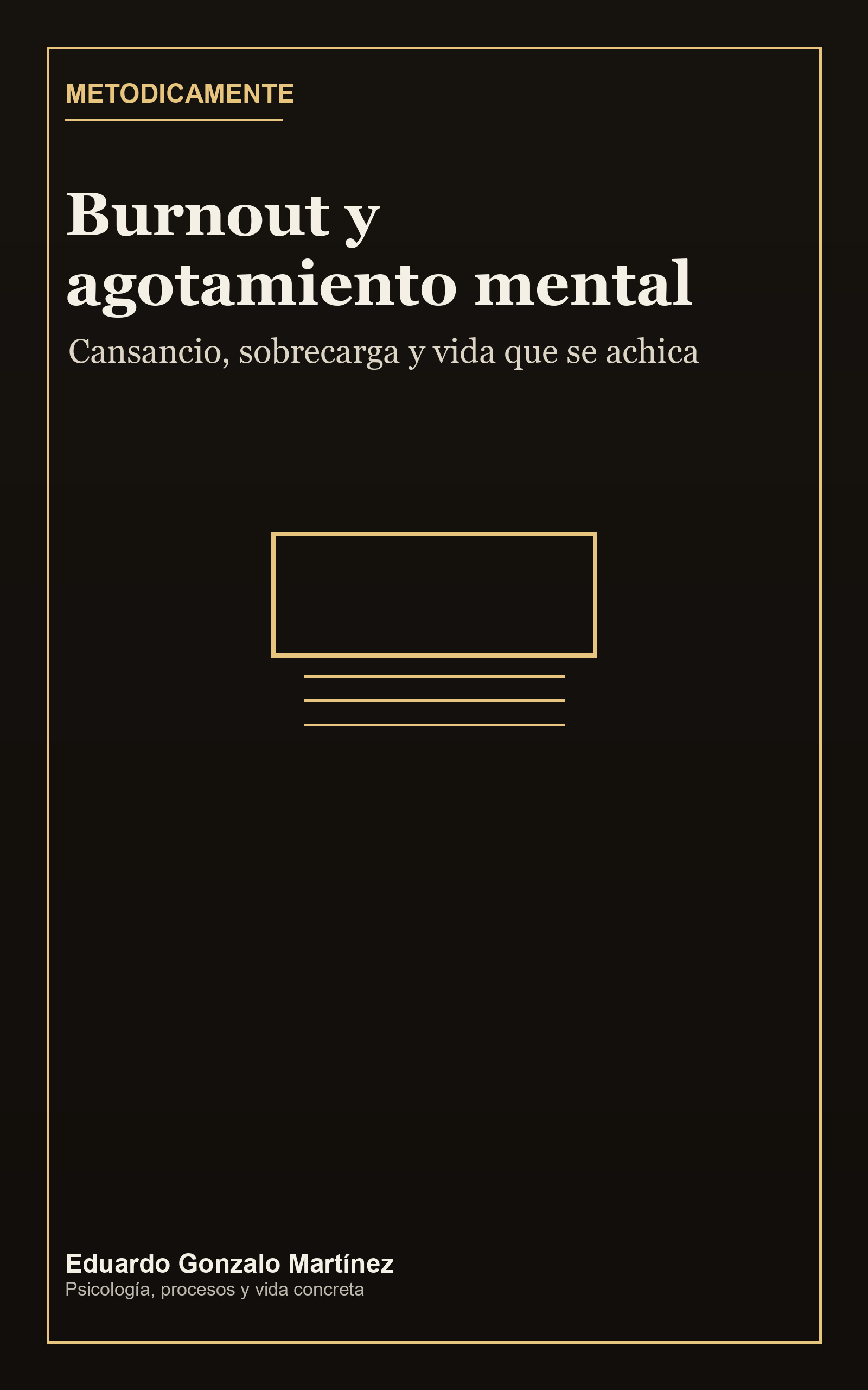Portada Burnout y agotamiento mental